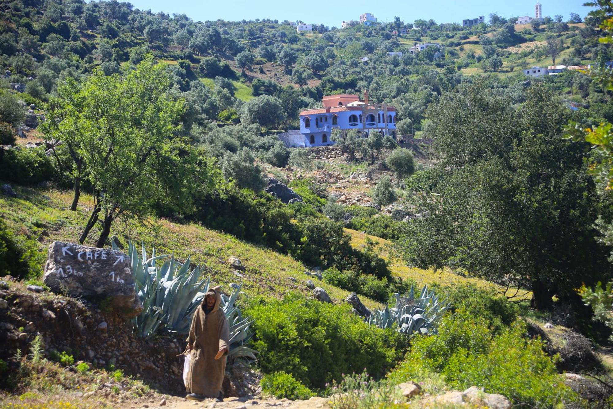 Hotel Haven Hills Social Club Chefchaouen Exterior foto